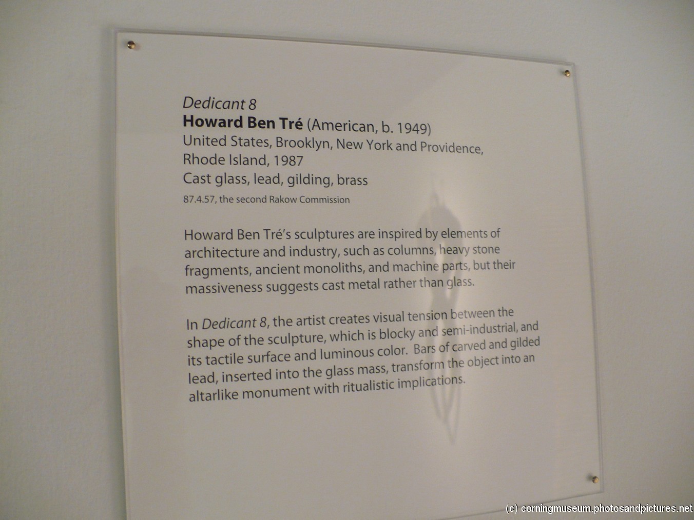 Dedicant 8 by Howard Ben Tre information at Corning Museum of Glass.jpg
