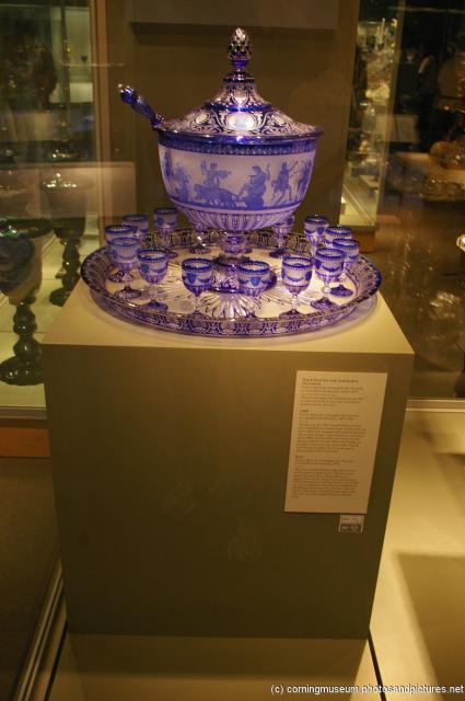French Punch Bowel Set from 1867 at Corning Museum of Glass.jpg
