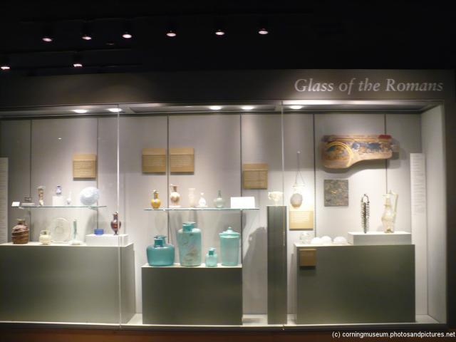 Glassof the Romans display at Corning Museum of Glass.jpg

