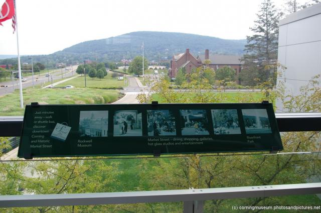 Looking out of the Corning Museum of Glass into downtown Corning and the Historic Market Street.jpg
