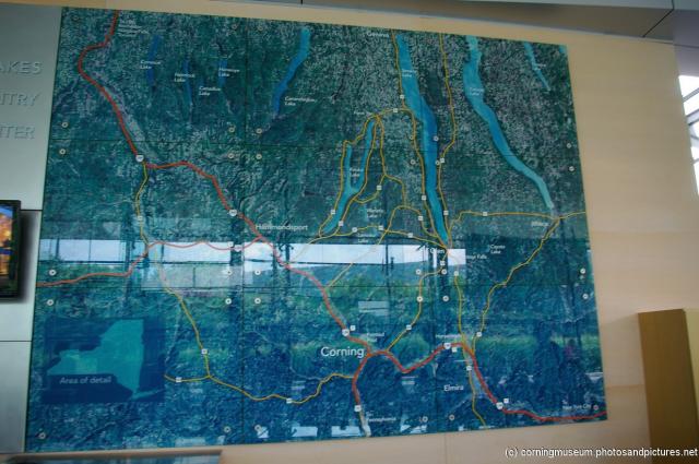 Finger Lakes Wine Country Visitor Center Map at Corning Glass Museum.jpg
