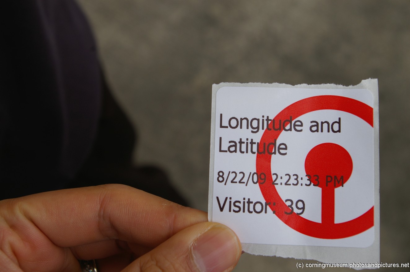 Corning Museum of Glass Longitude and Latitude Ticket.jpg
