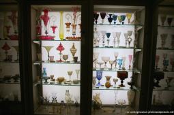 Glassware inside the Jerome and Lucille Strauss Study Gallery at Corning Museum of Glass.jpg