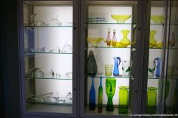 Glass art inside the Jerome and Lucille Strauss Study Gallery at Corning Museum of Glass.jpg