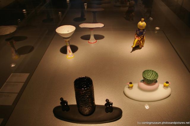 Glass figures and small scupltures at Corning Museum of Glass.jpg
