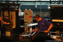 Glass Making Show at Corning Museum of Glass